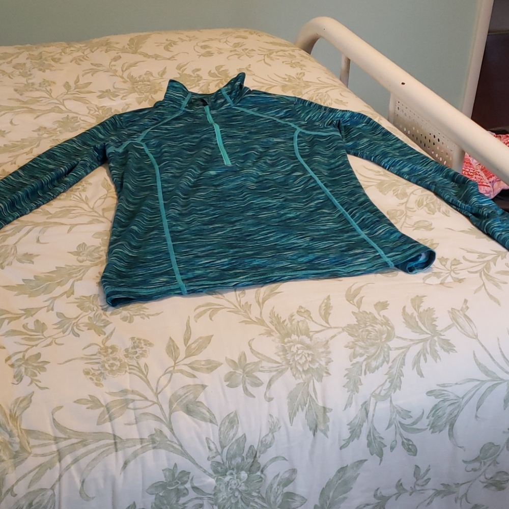 Blue semi-fit jacket